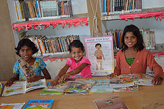 Reading in India • <a style="font-size:0.8em;" href="https://www.flickr.com/photos/57374093@N03/8939893638/" target="_blank">View on Flickr</a>
