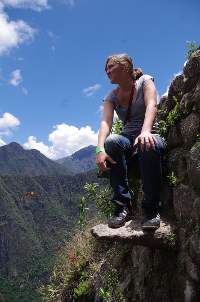 Jessica in Machu Picchu